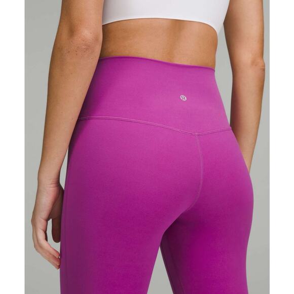 Lululemon Align High-Rise Pant 28” Nulu Size 0 Vivid Plum - Picture 7 of 7